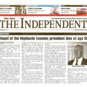 Obituary for Clarence Larson in the Sun/Independent Saturday, February 13, 1999