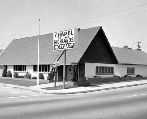 Corner of El Camino Real and Millwood Drive circa 1965