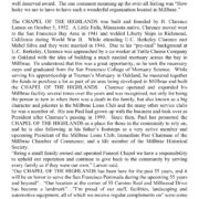 Page 2 of 3 of the 2007 Chapel of the Highlands Millbrae Business of the Year story.