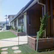 Chapel entrance at 194 Millwood Drive in the early 1960s