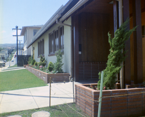 Chapel entrance at 194 Millwood Drive in the early 1960s