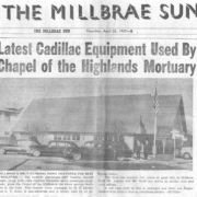 Article in the Millbrae Sun Thursday, April 25, 1957