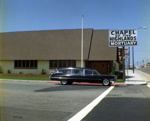 Chapel of the Highlands 1959 Cadillac funeral coach