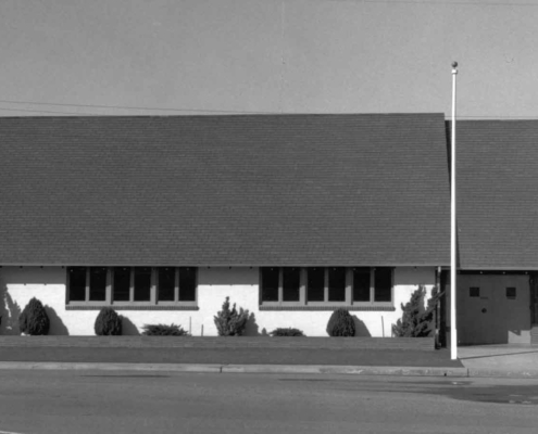 Front From Millwood Drive circa 1965